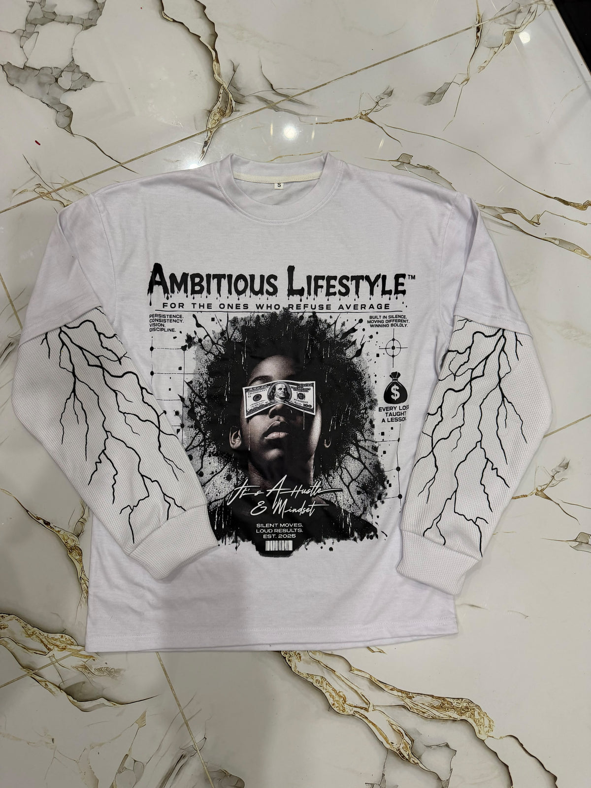 Ambitious Lifestyle Long Sleeve (White)