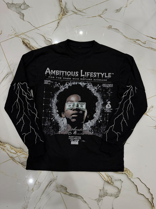 Ambitious Lifestyle Long Sleeve(Black)