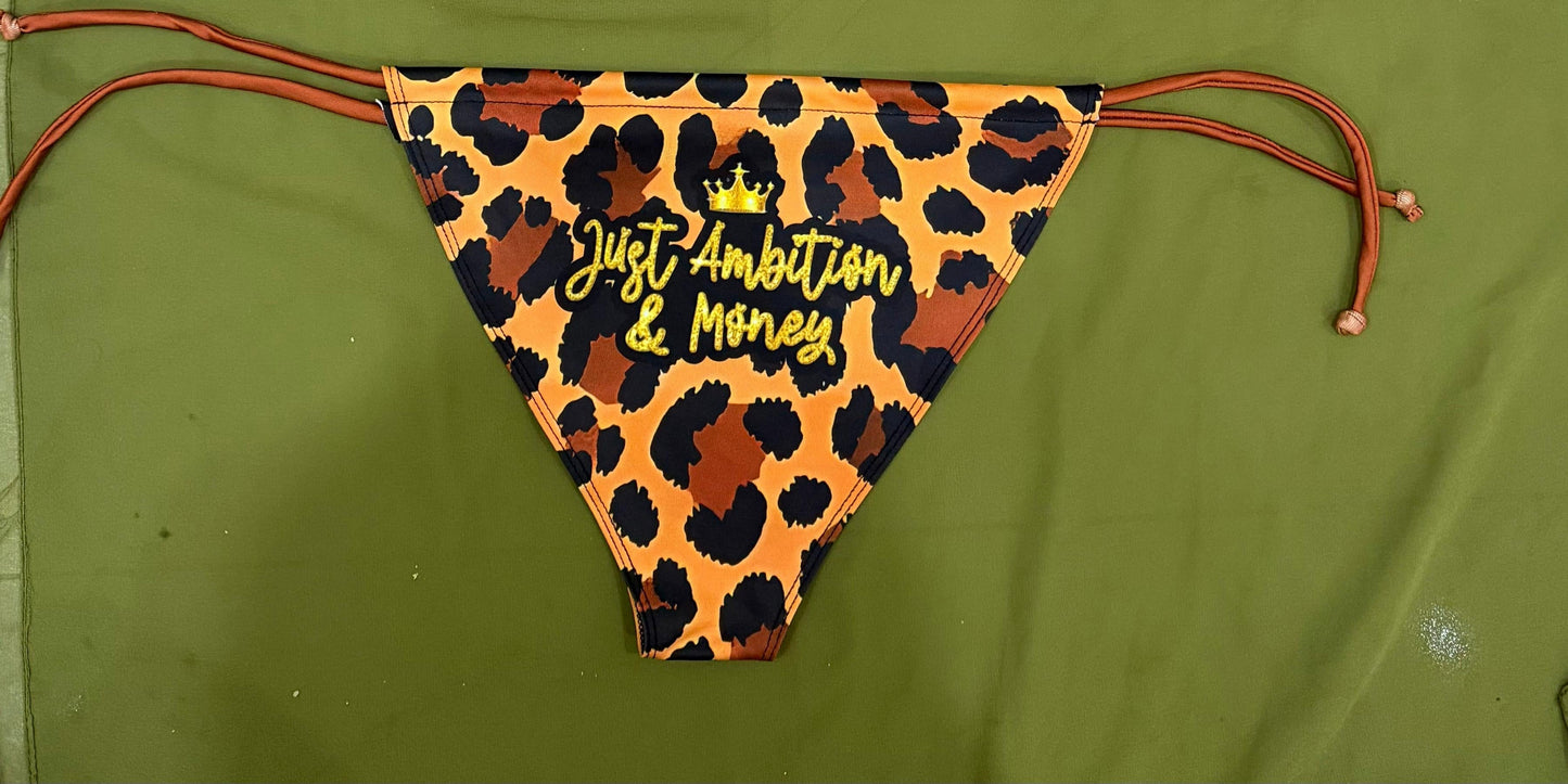 Cheetah Print Jam Swimsuit Bottom