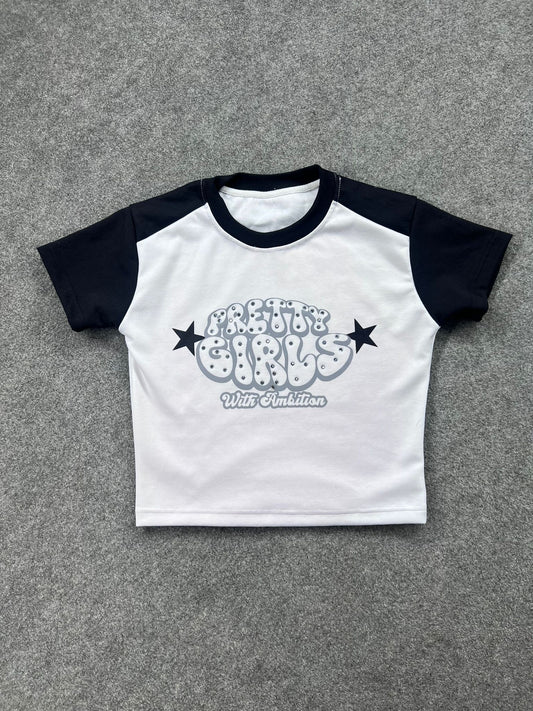 Pretty Girls With Ambition Crop Top