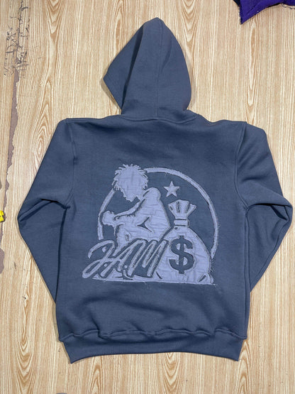 Jam Hoodie Wolf Grey